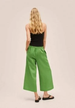 Mango LOTE - Stoffhose - Green | Damen -Mango Populaire Boutique 006b587ab5454de6b4f9ba96b9264e4c