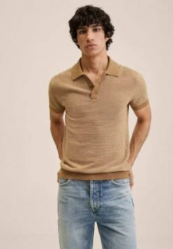 Mango Herren TITAN-I - Poloshirt - Korallrot