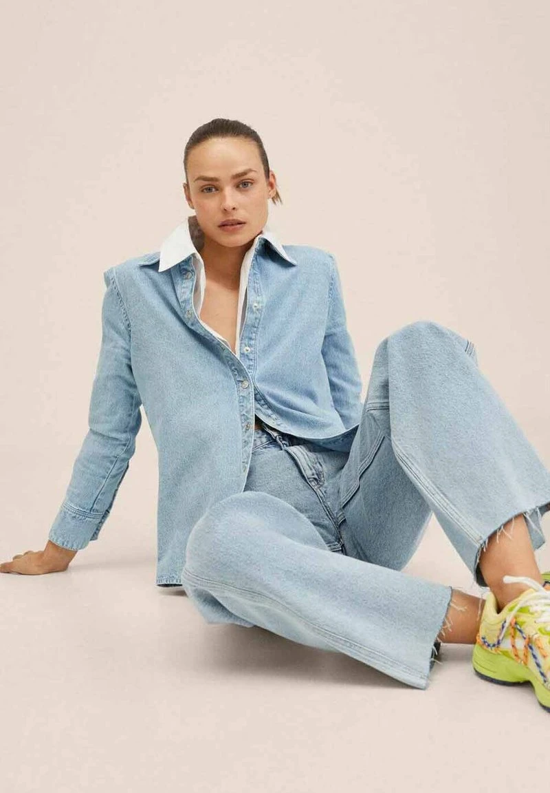 Mango ELOISE - Hemdbluse - Hellblau | Damen 7 Mango ELOISE - Hemdbluse - Hellblau | Damen – Bild 5