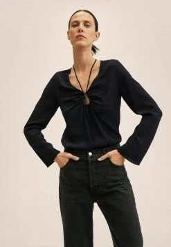 Mango ELVIS - Bluse - Zwart | Damen