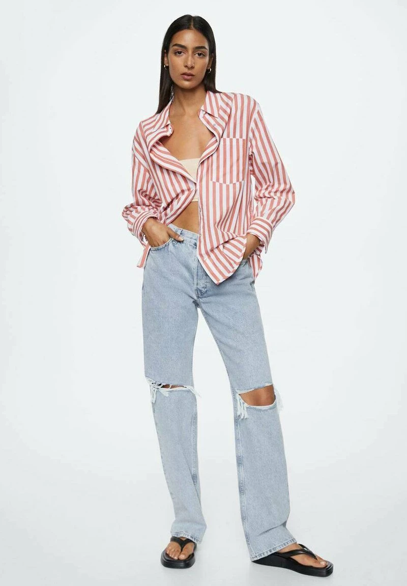 Mango Damen ZOE - Jeans Straight Leg - Blu Medio 4 Mango Damen ZOE - Jeans Straight Leg - Blu Medio – Bild 2