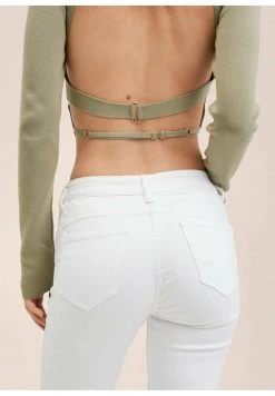 Mango PUSH - Stoffhose - Blanc | Damen -Mango Populaire Boutique 013eff1dd9464d979d281ed50a96238f