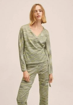 Mango MONET A - Stoffhose - Green | Damen -Mango Populaire Boutique 014eedc25262484facac92214bd9edcb