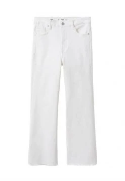 Mango SIENNA - Jeans Straight Leg - White | Damen -Mango Populaire Boutique 0184a775ee4642e595fea8238a0f4eae