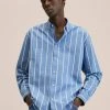 Mango ZORLAR - Hemd - Bleu | Herren -Mango Populaire Boutique 01dd5af6b41c4926bb51c5f4a0deb40e