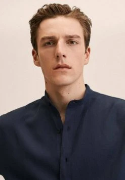 Mango CACIA - Hemd - Dark Navy | Herren -Mango Populaire Boutique 0294ab802ca440f98214fb799245df6d