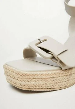 Mango MAITE - Keilsandalette - Grey | Damen -Mango Populaire Boutique 03bcac1e5db14761bfb60271aae6281c