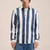 Mango STRIPE - Hemd - Blanc | Herren -Mango Populaire Boutique 03de8bcad01241178fc152057b7dee6f