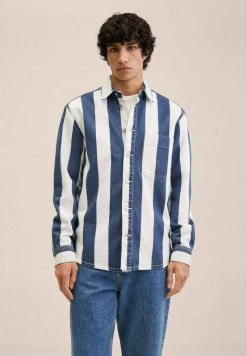 Mango STRIPE - Hemd - Blanc | Herren