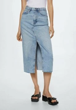 Mango ANAIS - Bleistiftrock - Bleu Moyen | Damen