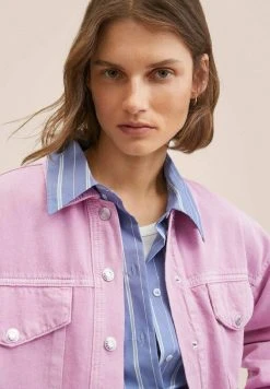 Mango AIMEE - Jeansjacke - Pink | Damen -Mango Populaire Boutique 0407510159f841acbd4b27e01ca6bcfe