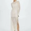 Mango Damen SANDRA - Maxikleid - Ecru