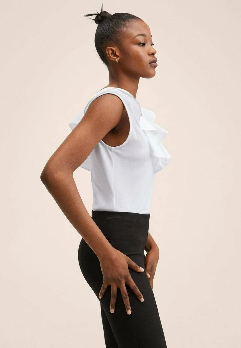 Mango Top - Wit | Damen 5 Mango Top - Wit | Damen – Bild 3