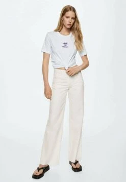 Mango JOY - T-Shirt Print - Weiß | Damen -Mango Populaire Boutique 04b4bc492ec3486f875e24e2897b2e39