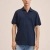 Mango REA - Poloshirt - Bleu Marine Foncé | Herren