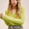 Mango KLING - Strickpullover - Lime | Damen -Mango Populaire Boutique 051101f026c649bd9e11ada46e85b622