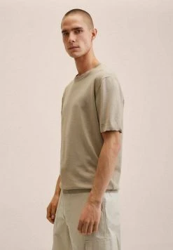 Mango ARRAONA - T-Shirt Basic - Beige | Herren -Mango Populaire Boutique 0558a1da052e4eb0930fe9a271a38fef