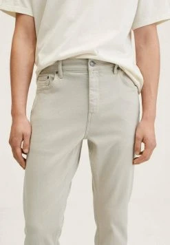 Mango TOM - Jeans Slim Fit - Beige | Herren -Mango Populaire Boutique 0566326715b0429d802e7b4dab6284e3