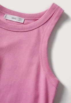 Mango SANDO - Strickkleid - Pink | Damen -Mango Populaire Boutique 062b0ccaba0c44a19e35e5b21ab339d0