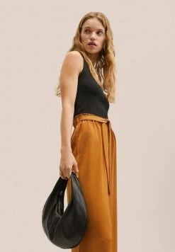 Mango Damen LOTA - Stoffhose - Ocre -Mango Populaire Boutique 06f558fbae364a47a114a972987c3ab8