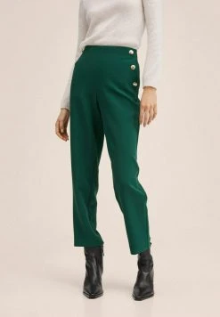 Mango Stoffhose - Verde | Damen