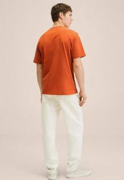 Mango Herren SOUND - T-Shirt Print - Orange -Mango Populaire Boutique 075970fc126340caa333adfeec44d386