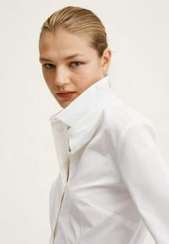 Mango Hemdbluse - Off White | Damen -Mango Populaire Boutique 075bd0664719469fa6f99762e818d128