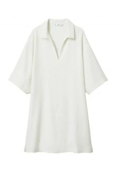 Mango Damen TICKET-H - Jerseykleid - Wit