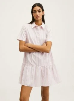 Mango MIL H - Blusenkleid - Pastelroze | Damen