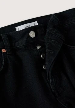 Mango BELLA - Jeans Straight Leg - Black Denim | Damen -Mango Populaire Boutique 080b2dad79ac4e2f96e1e5ee3cffee27