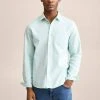Mango ANKARA - Hemd - Vert | Herren -Mango Populaire Boutique 08264f12af204fc991af66aa5c124b5a