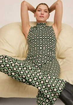 Mango MILEN - Jumpsuit - Grün | Damen -Mango Populaire Boutique 0867deab505a4f259f36e4f9eee72ab5