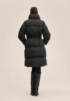 Mango DUCK - Wintermantel - Schwarz | Damen -Mango Populaire Boutique 08b1b30299ad4c228e6cb86882f5b518