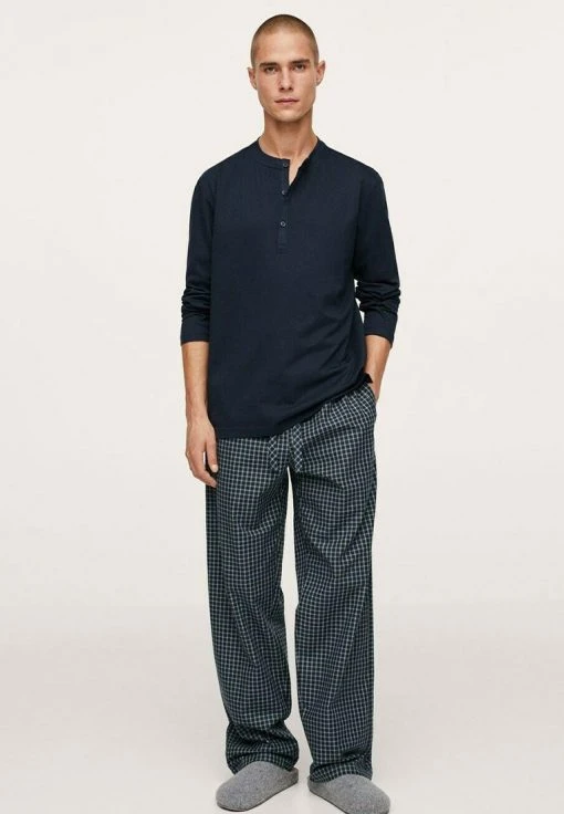 Mango MIMOSA - Nachtwäsche Set - Bleu Marine Foncé | Herren -Mango Populaire Boutique 0979835ad25f4e95a149d41b694bae09