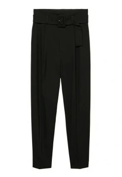 Mango STRAIGHT-FIT - Chino - Black | Damen -Mango Populaire Boutique 09afbd6b2bcd4663a9429ef84b9280d5