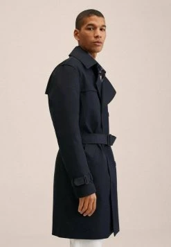 Mango TANGO - Trenchcoat - Navy Blå | Herren -Mango Populaire Boutique 0a9f3d2c019e4d85b6c15da6bd09dab4