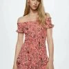Mango SALINES - Freizeitkleid - Rouge | Damen -Mango Populaire Boutique 0afb68e41438481ca85cf6b248165c3b