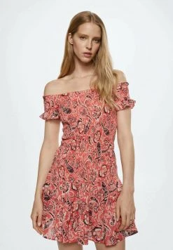 Mango SALINES - Freizeitkleid - Rouge | Damen