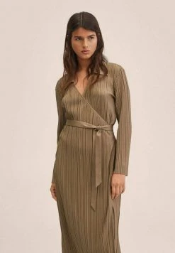 Mango JUNGLA - Freizeitkleid - Medium Brown | Damen -Mango Populaire Boutique 0b456c1618aa40c7a9c359353a3d12c5