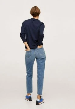 Mango NEWMOM - Jeans Straight Leg - Mittelblau | Damen -Mango Populaire Boutique 0b527ba76f494d91b04b00535d3609fe