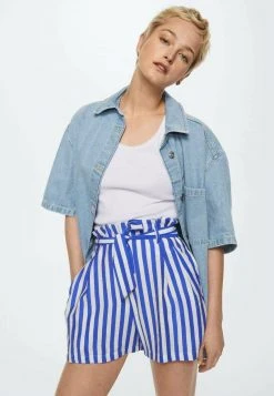 Mango ANA - Shorts - Blau | Damen