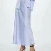 Mango MIA - Maxirock - Bleu Ciel | Damen -Mango Populaire Boutique 0c6cff09921f474d8bcb0d73127de38e
