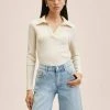 Mango ANAIS - Jeans Shorts - Bleu Moyen | Damen