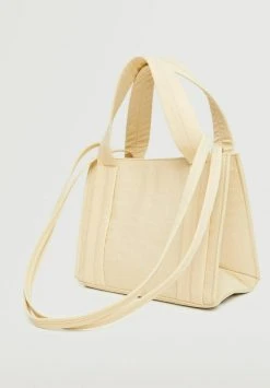 Mango Damen NORA - Umhängetasche - Beige -Mango Populaire Boutique 0d83304deb294c709b6f1c01345e224d
