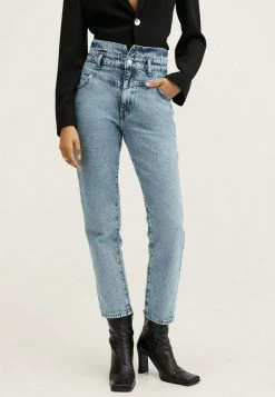 Mango JULIA - Jeans Slim Fit - Bleu Moyen | Damen