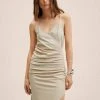 Mango MARA - Cocktailkleid/festliches Kleid - Sable | Damen -Mango Populaire Boutique 0e4a388b4fbe4c9eb69df1542f02c412
