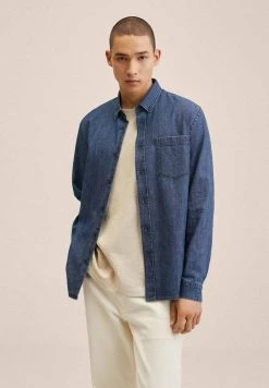 Mango TERSANE - Hemd - Mittelblau | Herren