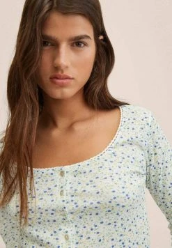 Mango FLEUR - Strickjacke - Bleu | Damen -Mango Populaire Boutique 0e6c76e8aa2b45f2ba3d2620e99d4e74