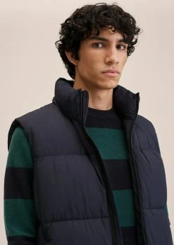 Mango Herren DOLIST-I - Weste - Marineblå -Mango Populaire Boutique 0ebd45383c334da2a99a493b9c1043a5