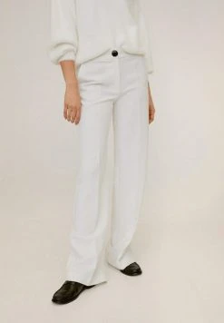 Mango SIMON-I - Stoffhose - Ecru | Damen